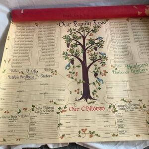 Vintage Family Tree